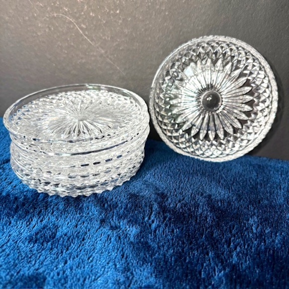 Vintage Italia Crystal Coasters (Set of 6) - Picture 1 of 4
